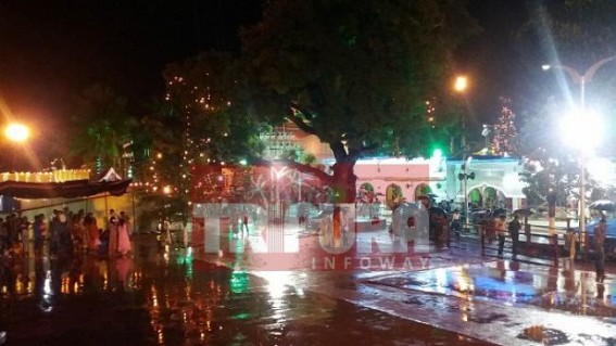 Rain hits Diwali at Matabari : Businessmen facing heavy losses